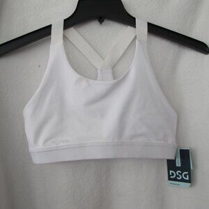 NWT - DSG Girls White Sports Bra - XL (16)